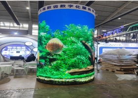 沈阳圆柱式LED显示屏展示